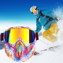 Gafas para motocicleta, gafas desmontables para moto de cross, gafas para ATV, gafas para montar a caballo, resistentes al viento y con protección