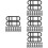 40Pcs Compact Black Silicone Bike Lights Straps for Easy Fixing 1