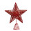 LED Christmas Tree Topper Glitter Gold Hollow Star 1