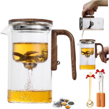 Enchanti Witchcraft Glass Teapot with Strainer