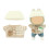 Soft Plush Doll Winter Outfit Set with Knit Hat and Sweater 2