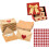 Mini Blank Cards and Envelopes Box with Heart Stickers 60 1