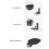 Projector Stand Desktop 360 Rotating Tilt Adjustable 4