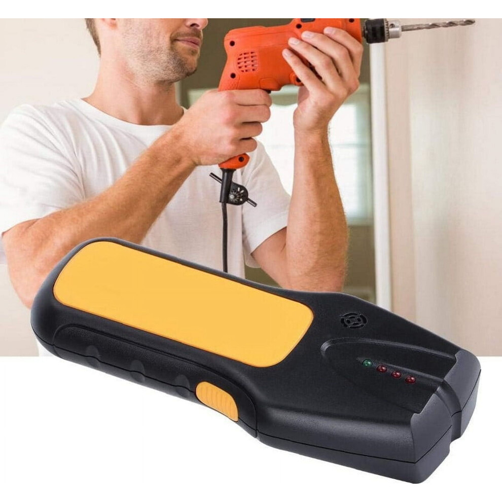 High-Sensitivity Wall Scanner & Metal Detector With Adjustable Alert, Compatible With Pipes/Power Lines 9377112618418