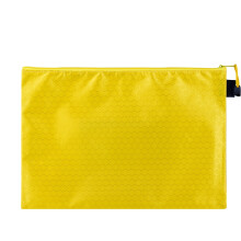 A5 Waterproof Zipper File Bags, Football Pattern Office Document Bags, Thickened Canvas Zipper Bag, Stationery Bag, Files Category Bag, 9x7in