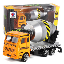 Bouwplaatsvoertuigenset – Tractor, graafmachine, kraan, kiepwagen, bulldozer, wals – Verjaardags-/sokcadeau voor kinderen van 3-5 jaar
