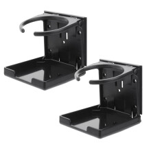 Water Bottle Holder for Foosball Table Black ABS Plastic 2