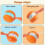 Interactive Ball Toy for Dogs and Cats, Chew-Resistant 4