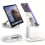 2pcs Foldable Mobile Phone Tablet Stand Holder, Angle Height Adjustable For compatible with IPhone, compatible with IPad, Android Smartphone E-Reader 2