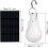 Solar LED Lamp with Remote Control 350LM Portable 6
