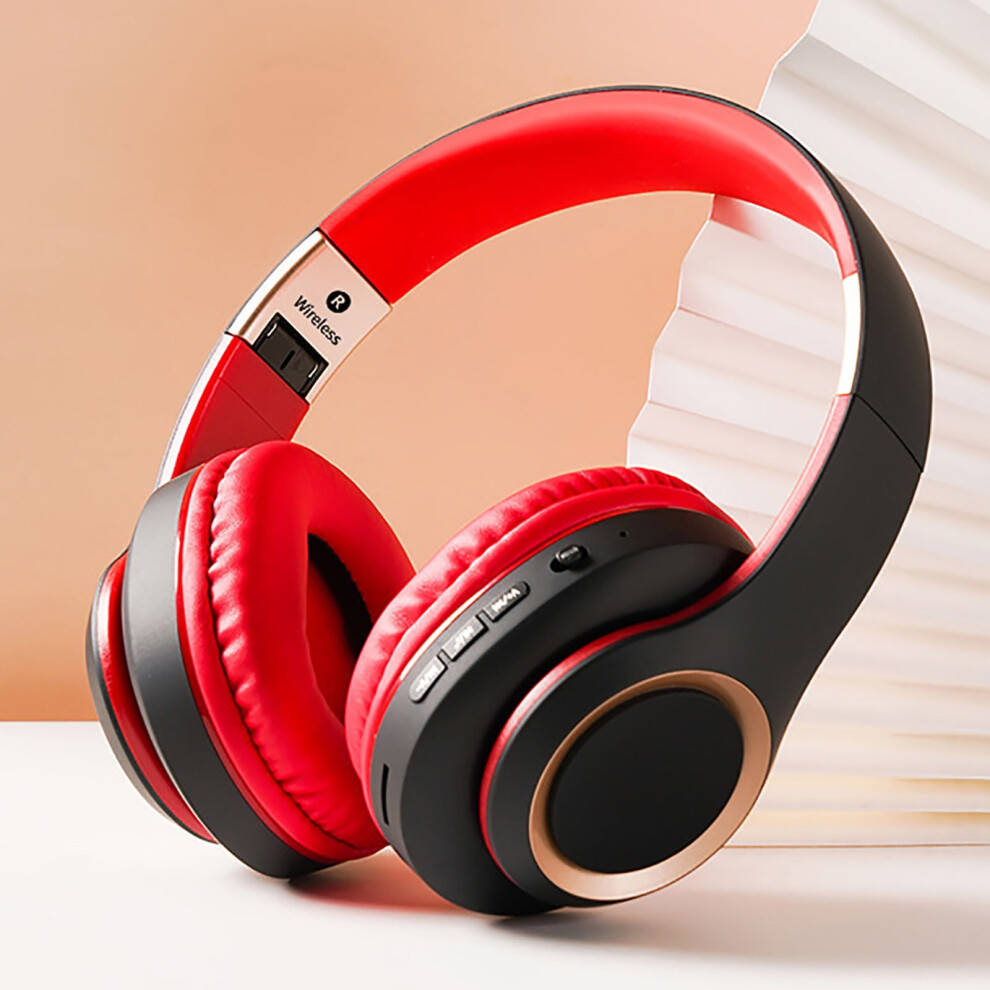 Bluetooth Headphones Headset Wireless Bluetooth Headset Metal Telescopic New Large Earmuff Bluetooth Headset 9065194426242