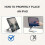 2pcs Foldable Mobile Phone Tablet Stand Holder, Angle Height Adjustable For compatible with IPhone, compatible with IPad, Android Smartphone E-Reader 3