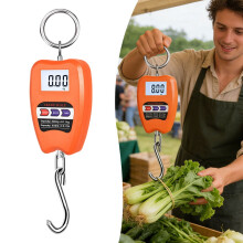 Digital Hanging Weight Scale Aluminum Housing 200 kg