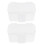 2Pcs Plastic Earthworm Storage Box White Portable Breathable Case 1