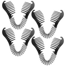 Banana Hair Clips for Women Bendable Curved 4 Pcs