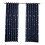 Heat Blocking Window Curtains Navy 1 Pc 39.4x51.2in 4