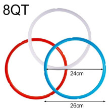 For Instapot Silicone Seal Ring Set With Color Coding 3 Replacement Rings