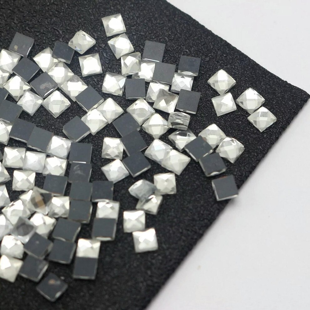 Clear Glass Rhinestone Gems 4mm 500 pcs