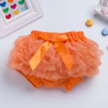 Nrmvnmi Newborn Baby Girls Bloomers Diaper Covers Lace Ruffle Bowknot Cotton Cute Bloomer Shorts Size 0-24 Months