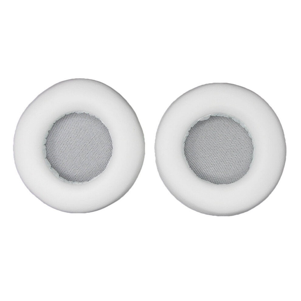 1 Pair Protein Leather Replacement Earpad Ear Pads Cushion For Dna On-Ear Headphones (White) White 9165521876716