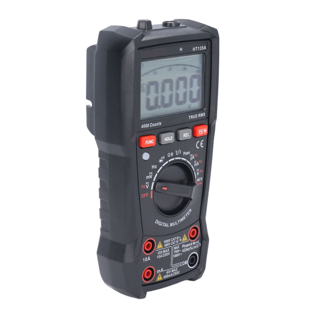 Digital Multimeter 4000 Counts Auto Smart Ohm Volt Amp Meter 9331387601216