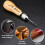 Professional Leather Stitching Tools Kit with Needles and Waxed Thread 4