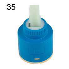 Ceramic Disc Cartridge Mixer Faucet Thermostatic Cartridge Faucet Disc Valve Plastic Ceramic Cartridges For Mixer 35/40Mm