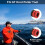 FG GT Knot Puller Tool Fishing Knot Puller Tool for Saltwater (Red) 3