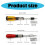 Semi Automatic Screwdriver Push Pull Handle Ratcheting Screw Driver with Replaceable Bit for Project Accessories 3