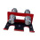 Barbell Holder for Squat Rack Rack Attachment Vertical Bar Holder Red 2