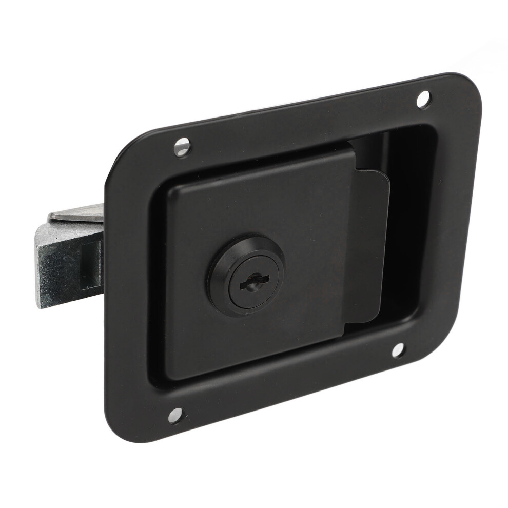 Weatherproof Trailer Paddle Door Latch With Keys | Rv & Camper Toolbox Handle 6951387601578