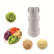 Garlic Press Crusher, Compact Multi-Functional Kitchen Tool Easy to Clean & Durable Design for Restaurant and Home Use Garlic Masher
