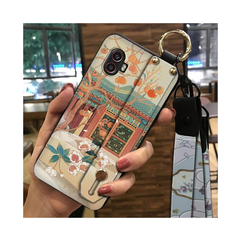Phone Case Compatible With Samsung Galaxy Xcover6 Pro/Sm-G736u/B Â Shockproof, Lanyard, Kickstand, Dust-Resistant 9027700158153