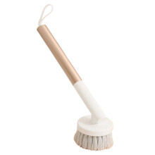 Dish Washing Brush Sisal With Metals Brush Handle For Pans Pots Dishwashing And Cleaning Brushes-Easy To Store Cleaning Products