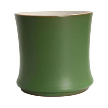 Bamboo Joint Espresso & Tea Cup Set, 90ml Stackable Ceramic Cups (Green, 1pc) – Compatible with Water, Milk, Juice, Espresso, Tea
