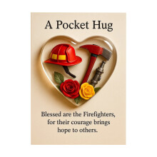 Pocket Hug Appreciation Card for Doctors and Firefighters 1