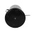360 Rotatable Makeup Brush Holder, Black Plastic 8