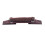 Adjustable Guitar Bridge Replacement Set in Rosewood Brown 1