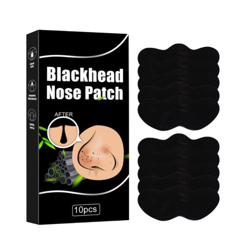 Deep Cleansing Nose Strips for Blackhead Removal 10 Pcs
