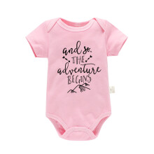 Babybody til graviditet, baby-romper, lyserød, 18-24 måneder