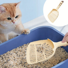 Cat Litter Scoop, for Cat & Chicken Coop, Litter Cleaner Corner Scoop Sand Sifter, Easy to Clean
