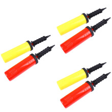 Plastic Balloon Inflator Hand Held Air Pump 6 Pcs