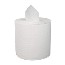 XSFPOIU BWK6400 6400 Center-Pull Hand Towels, 2-Ply, Perforated, 7 7/8" x 10", 3 Cases of 6 Rolls, (600 Sheets Per Roll)