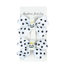 Halloween Hair Bow Pumpkin bat Spider Ghost hairpin Halloween Party Hair Accessories