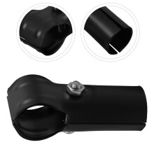 1Pack Greenhouse Pipe Tee Clamps Black for DIY Projects and Gardening