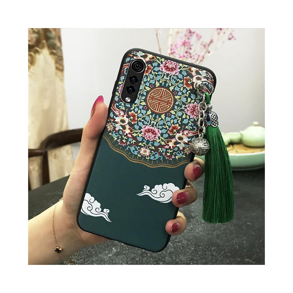 Phone Case Compatible With Lg Velvet 4G/5G – Waterproof, Dirt-Resistant, Anti-Knock Tpu Cover With Tassel & Chinese Style 9065194429915