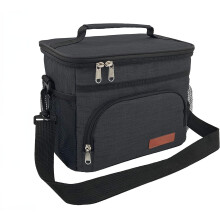 Sac isotherme pour femme/homme – Sac isotherme étanche avec bandoulière réglable, idéal pour le bureau, les pique-niques, la randonnée et la