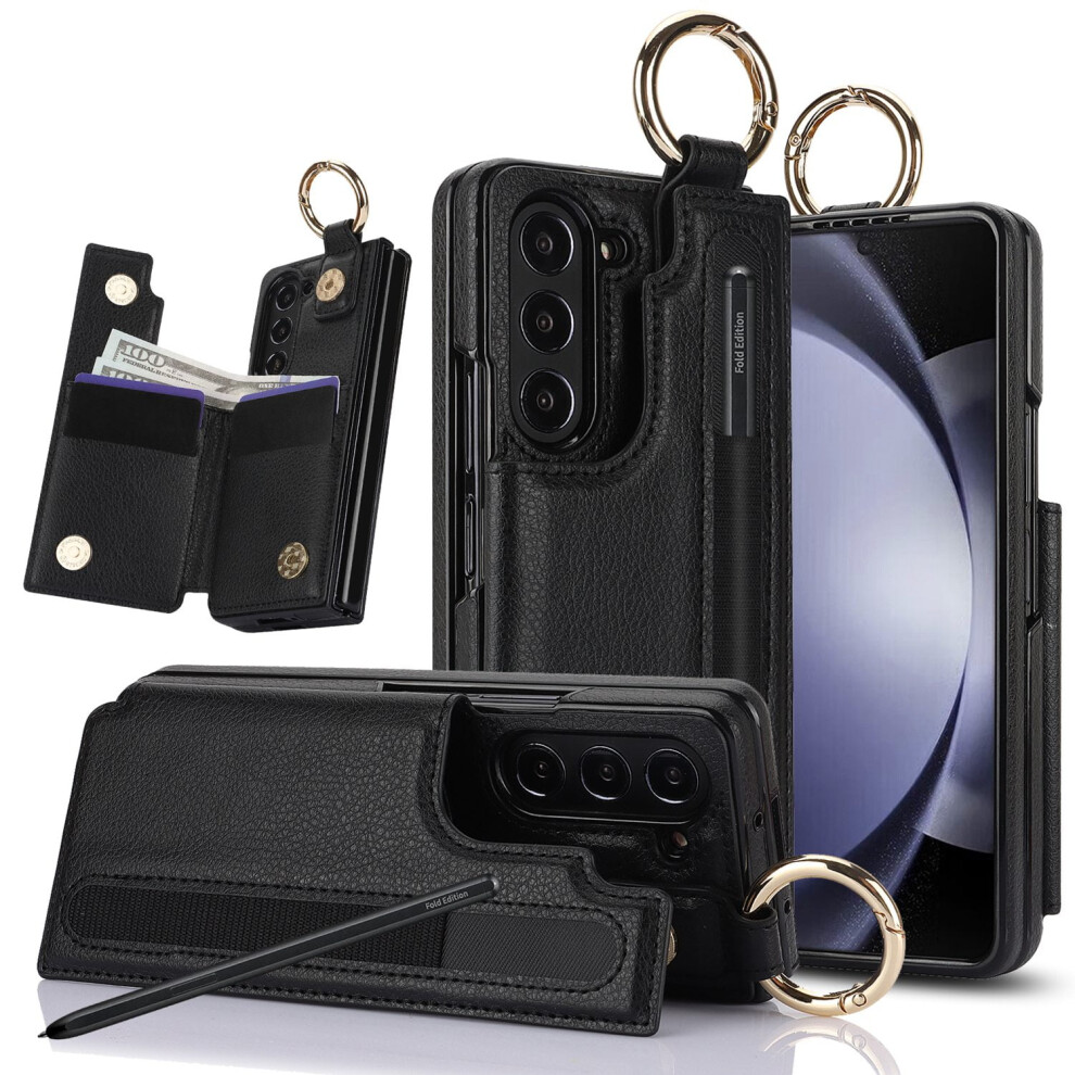 Leather Wallet Case For Samsung Galaxy Z Fold 3 To 7 9180435742353