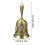 Hand Bell Floral Pattern 4.5 Inch Clear Loud Sound 4