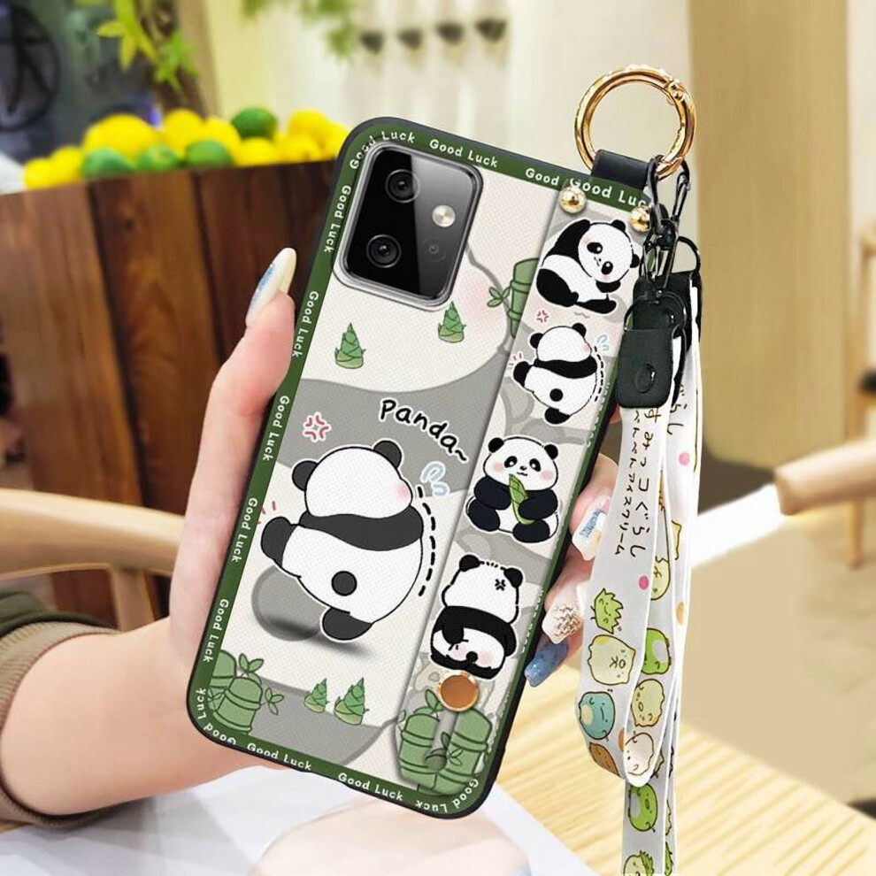 Moto G Power 5G 2023 Phone Case Â Dirt-Resistant, Waterproof, Shockproof, Panda Design With Wristband & Ring 9399596247311